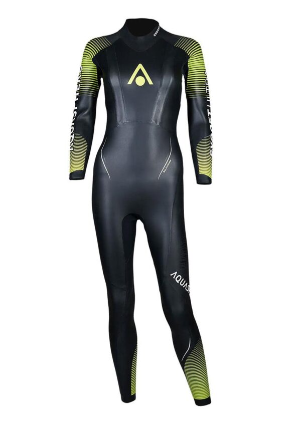 Aquasphere Women's Exocet Ultra Wetsuit - Black / Lime