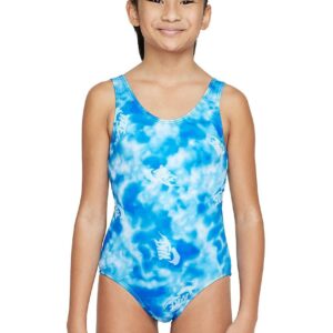 Nike Girls Tie Dye U-Back One Piece Swimsuit