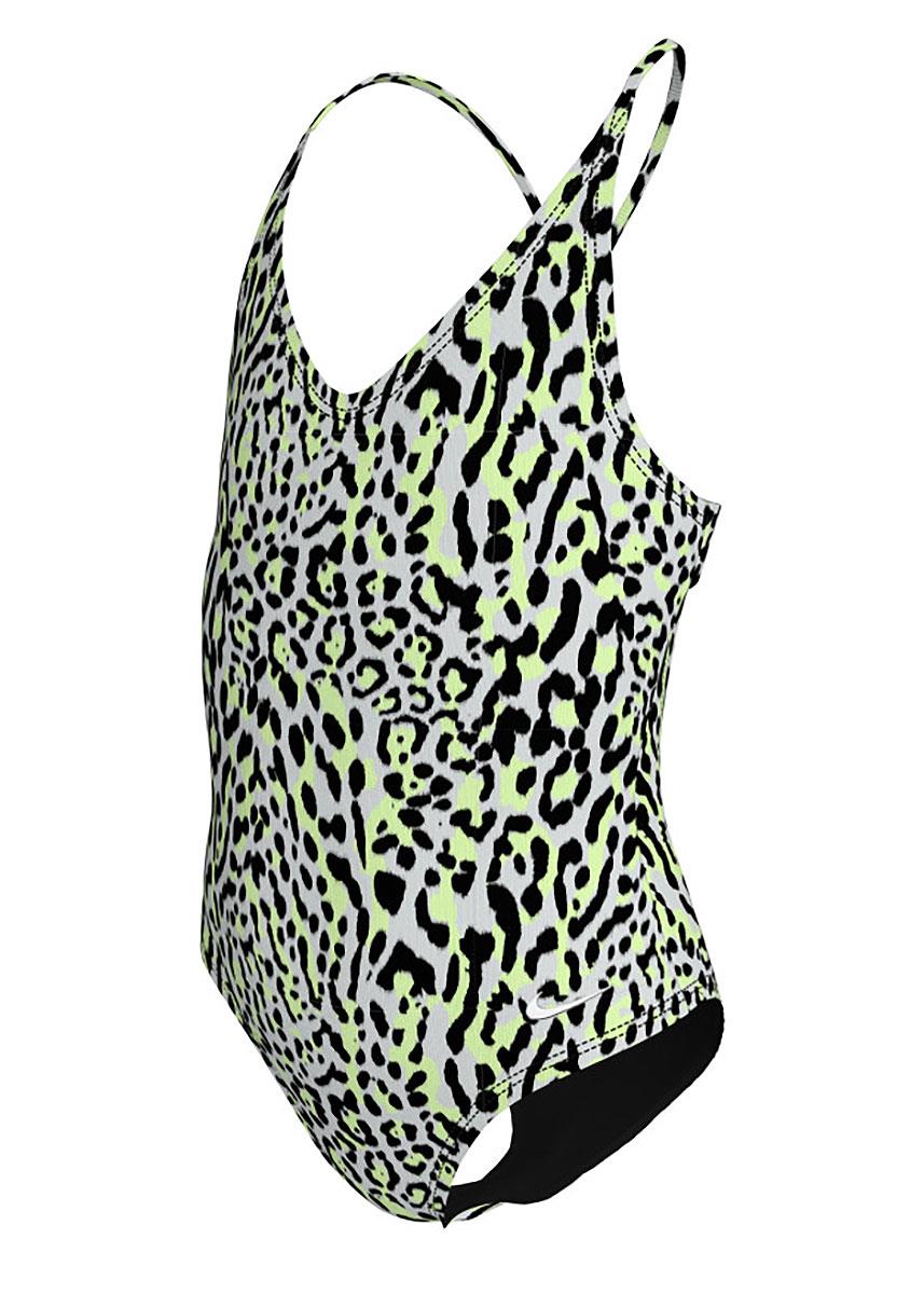 Nike Girls Wild Lace Up One Piece Swimsuits - Barely Volt-626916