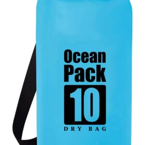 Ocean Pack 10 Litre Dry Bag - Light Blue