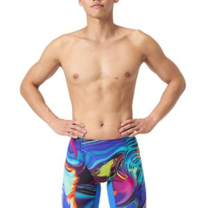 Speedo Fastskin LZR Pure Valor 2.0 High Waisted Jammer - Molten Blur/Cobalt Pop