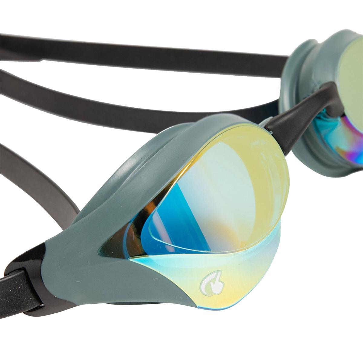 Arena Cobra Core Swipe Mirrored Goggles - Aqua / Sage / Black-627026