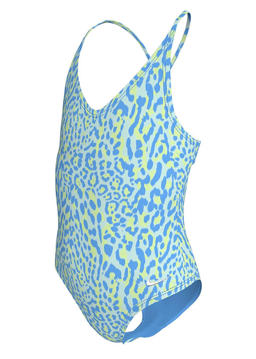 Nike Girls Wild Lace Up One Piece Swimsuits - University Blue-626910