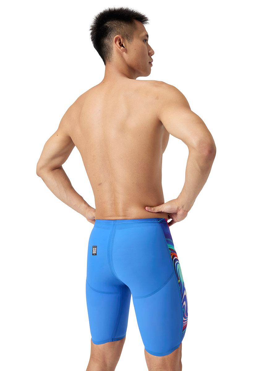 Speedo Fastskin LZR Pure Valor 2.0 High Waisted Jammer - Molten Blur/Cobalt Pop-brand