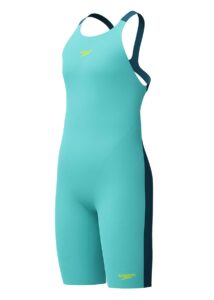 Speedo Junior Fastskin Endurance+ Max Openback Kneeskin - Arctic Glass