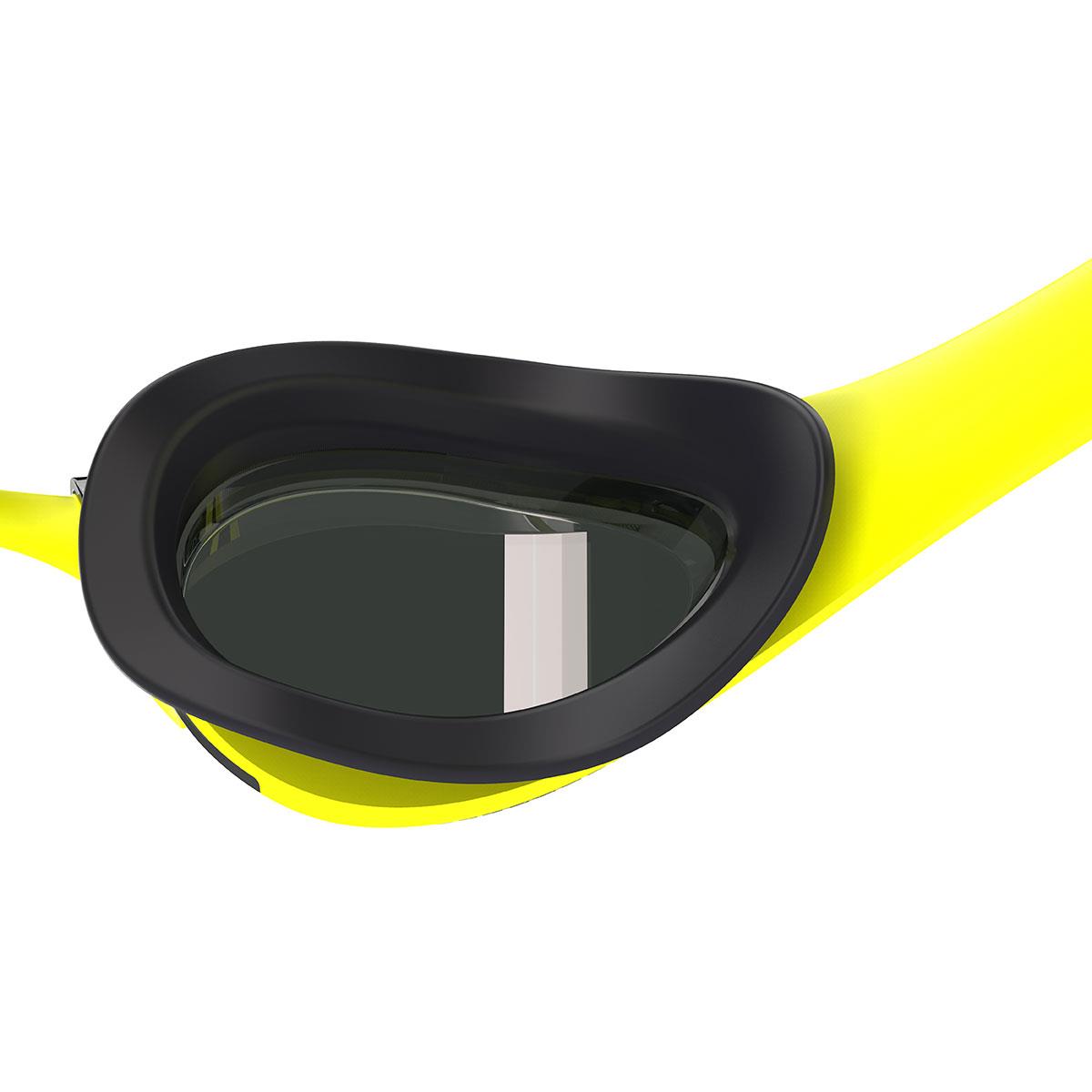 Speedo Fastskin Pure Focus Mirrored Goggles - Hyper Yellow / Smoke / Silver-626626