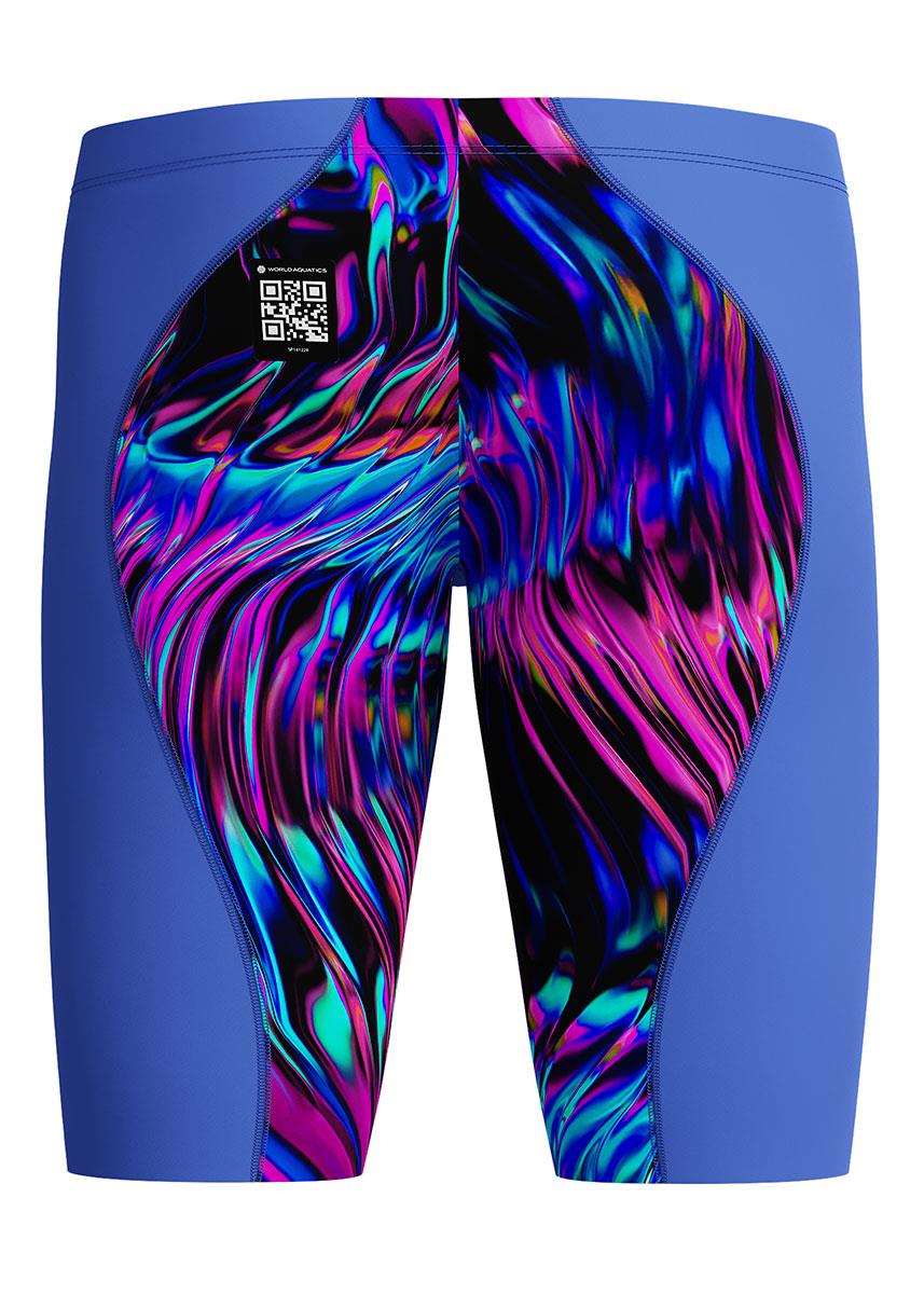 Speedo Fastskin Junior LZR Ignite Jammer - Dark Shine / Cobalt-brand