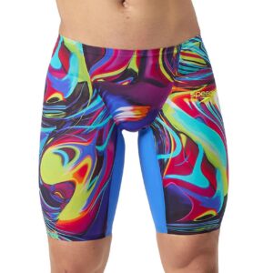 Speedo Fastskin LZR Pure Valor 2.0 Jammer - Molten Blur / Cobalt Pop
