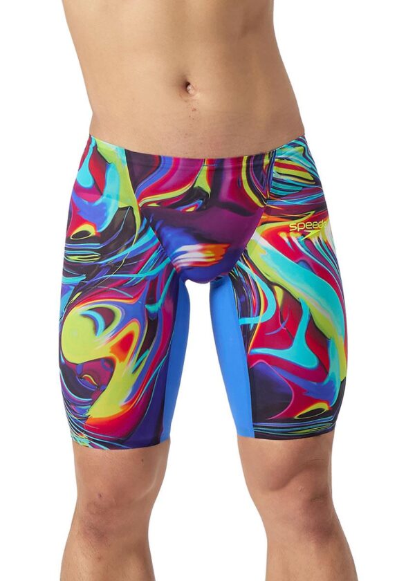 Speedo Fastskin LZR Pure Valor 2.0 Jammer - Molten Blur / Cobalt Pop