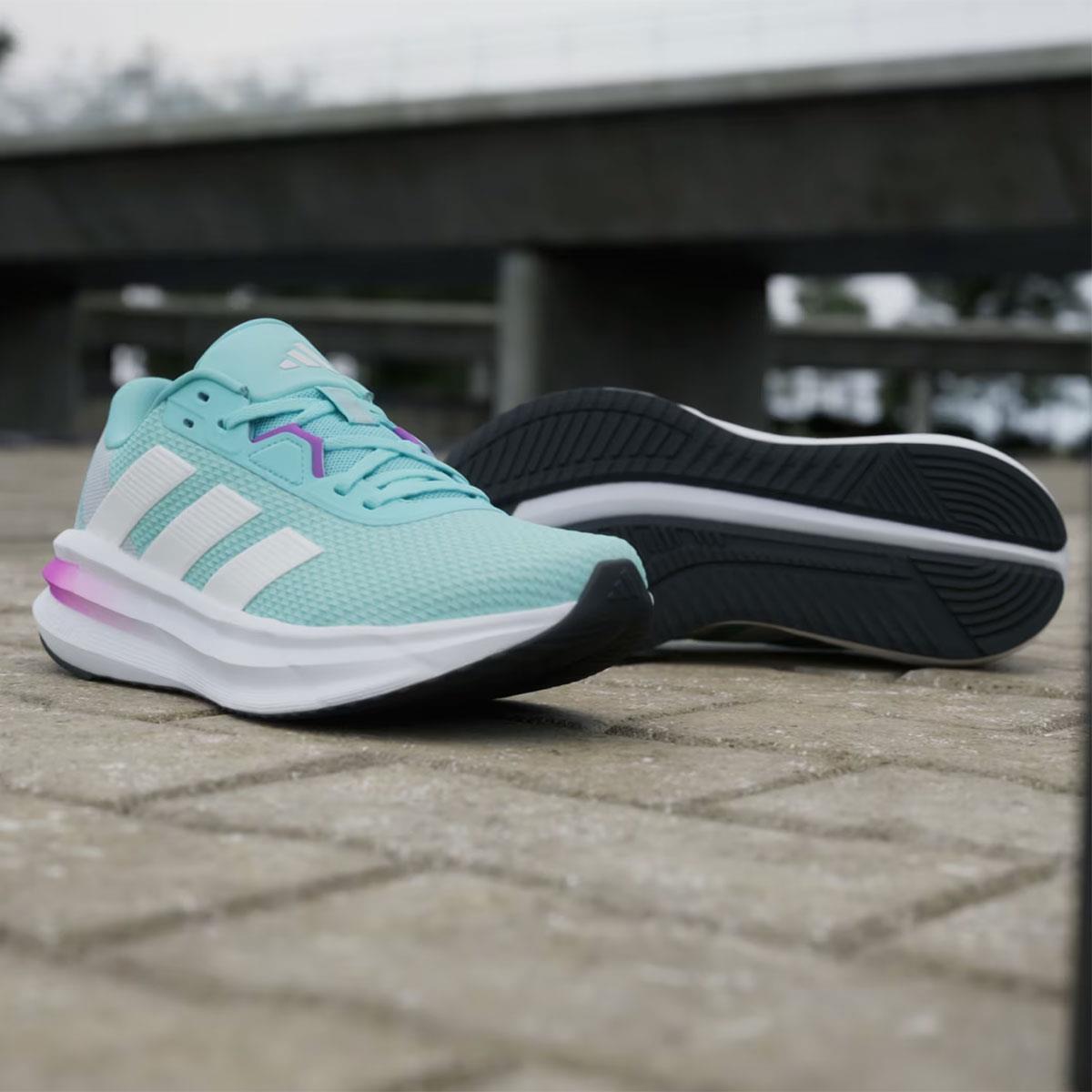 Adidas Galaxy 7 Womens Trainers - Aqua / Metallic / Purple-626791