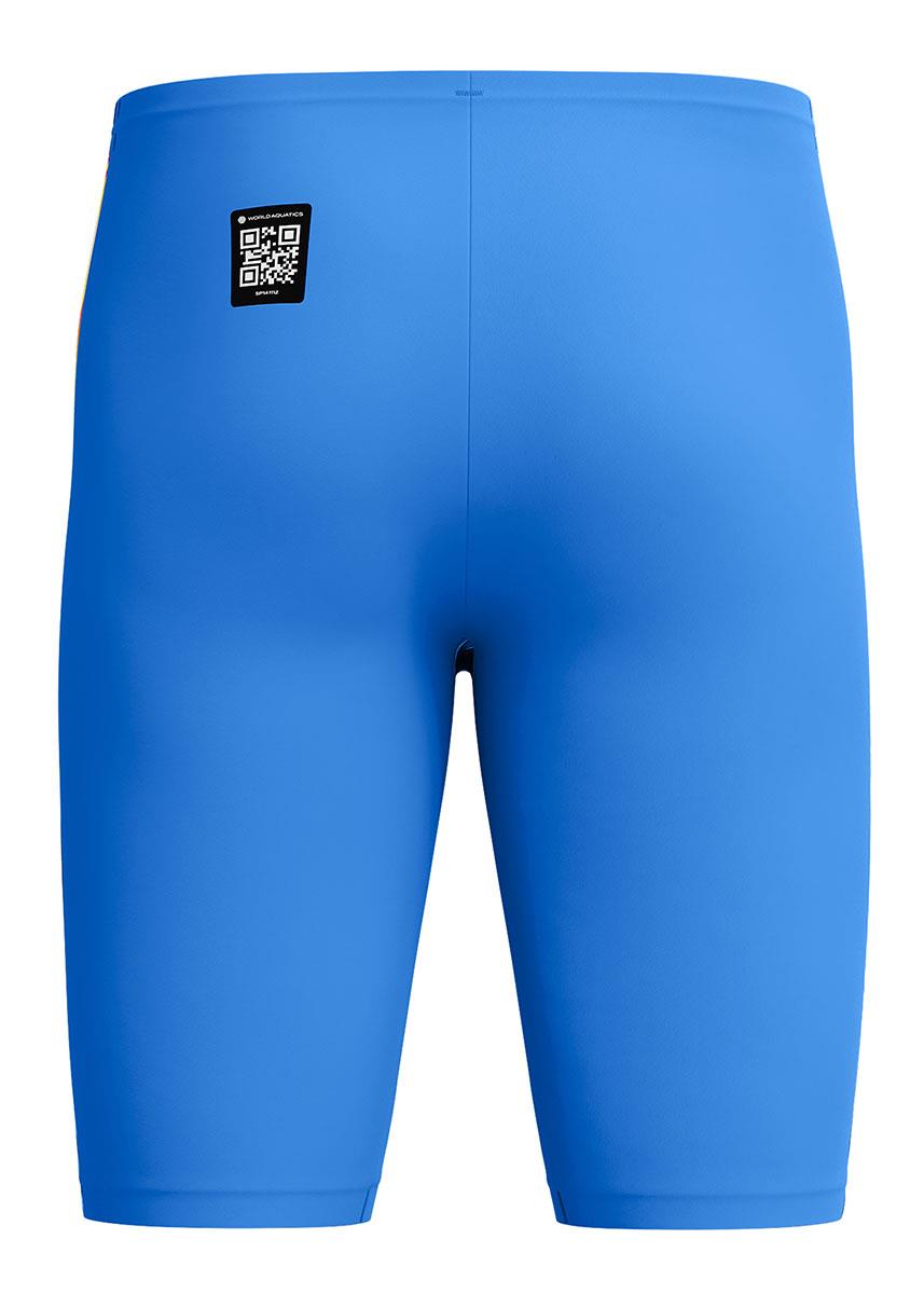 Speedo Fastskin LZR Pure Valor 2.0 High Waisted Jammer - Molten Blur/Cobalt Pop-627435