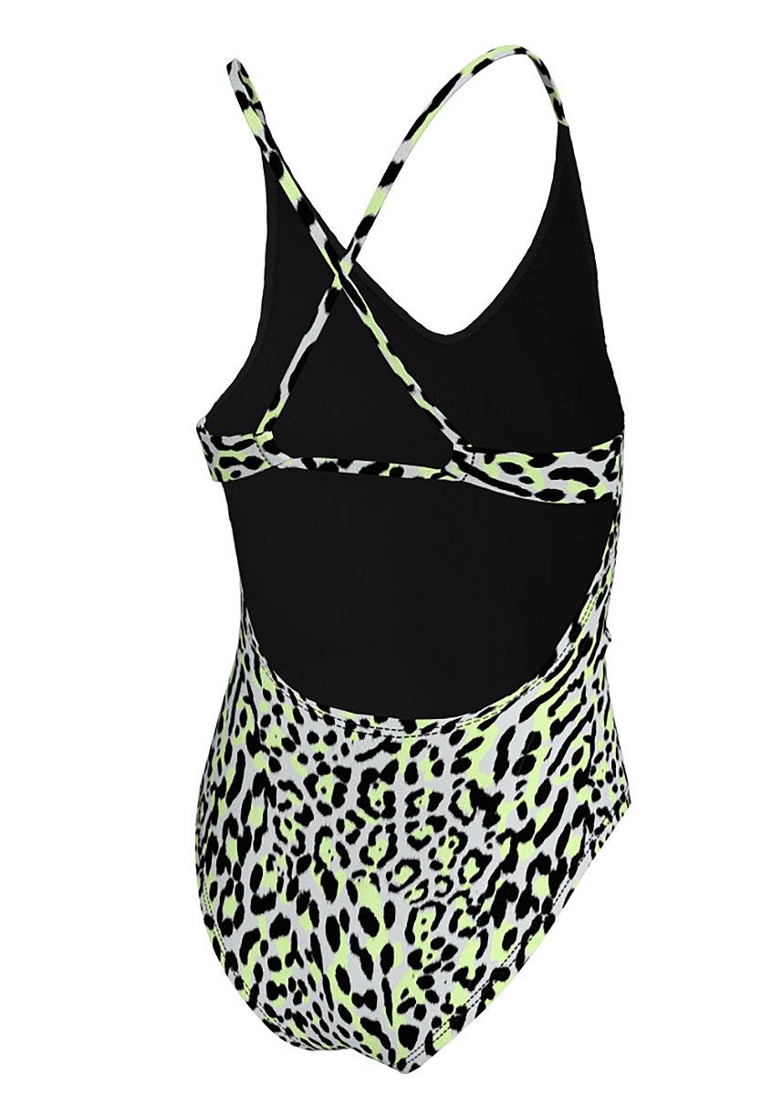 Nike Girls Wild Lace Up One Piece Swimsuits - Barely Volt-brand