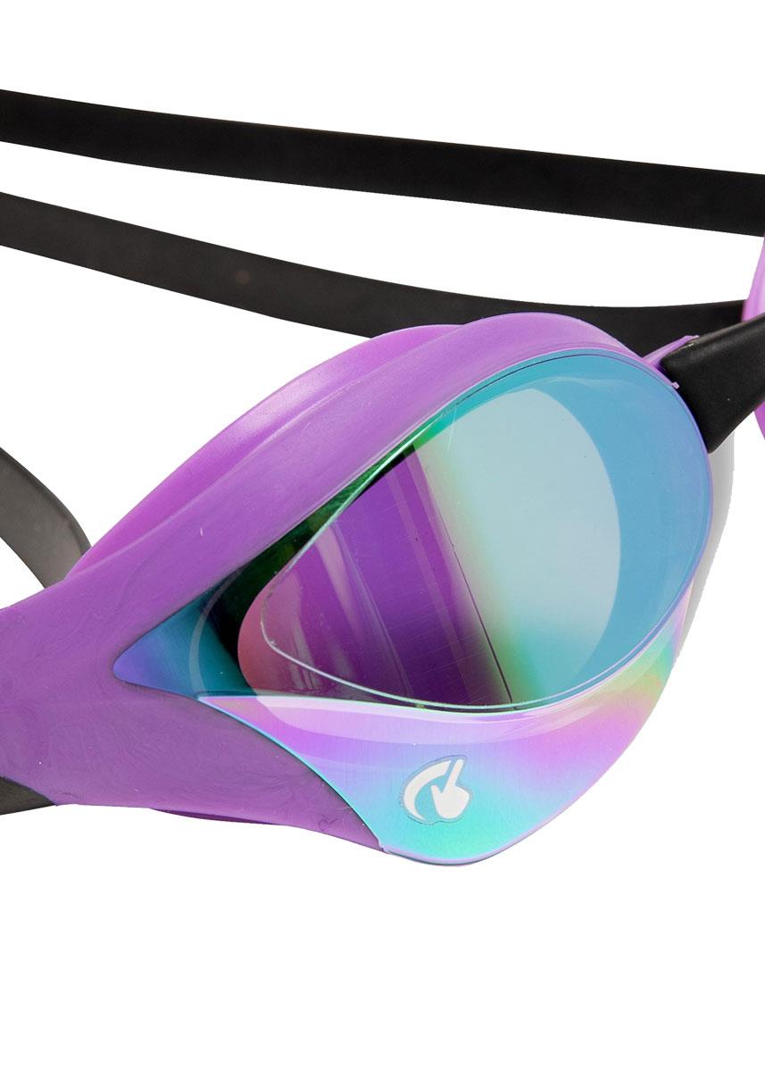 Arena Cobra Core Swipe Mirrored Goggles - Emerald / Plum / Black-627022
