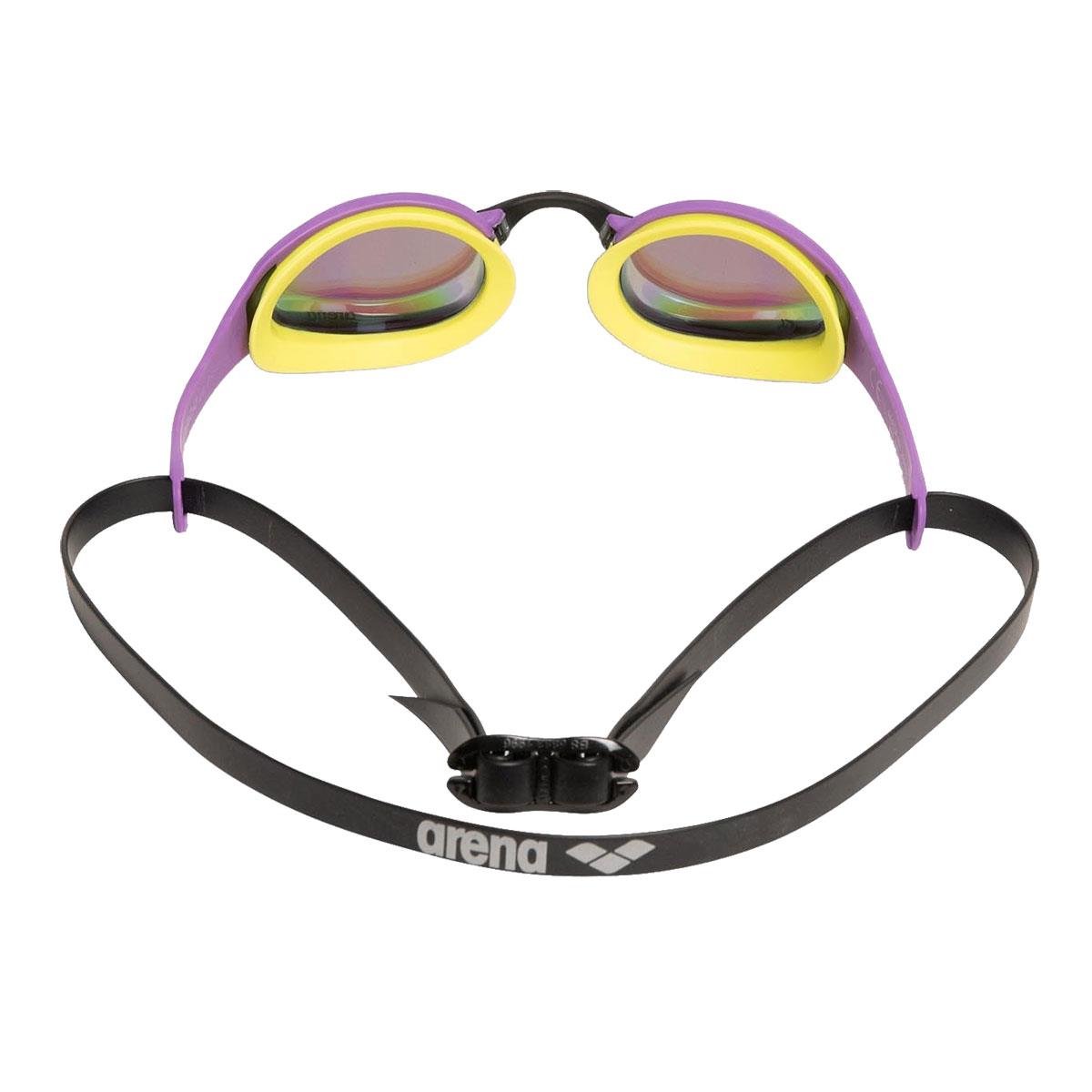 Arena Cobra Ultra Swipe Mirror Goggles - Emerald / Plum / Lime-627032
