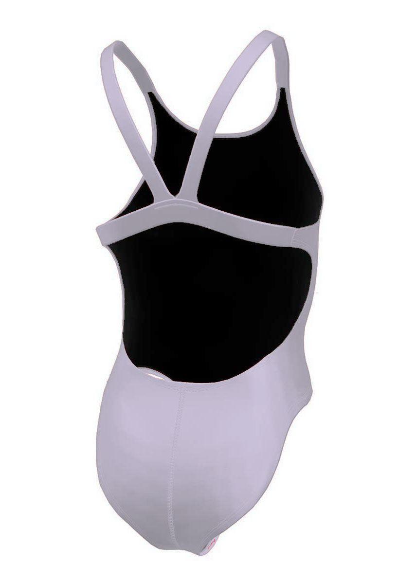 Nike Hydrastrong Solid Fastback One Piece Swimsuit - Hydrangeas