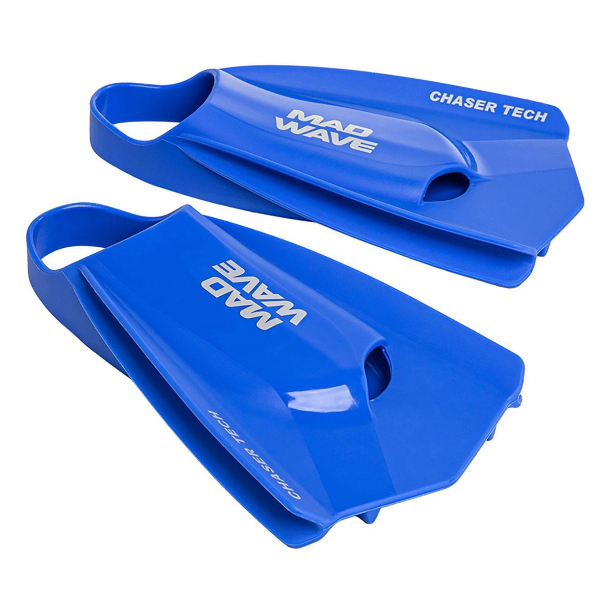 Mad Wave Chaser Tech Fins - Blue