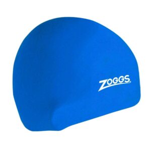 Zoggs Junior Silicone Swim Caps - Royal Blue-0