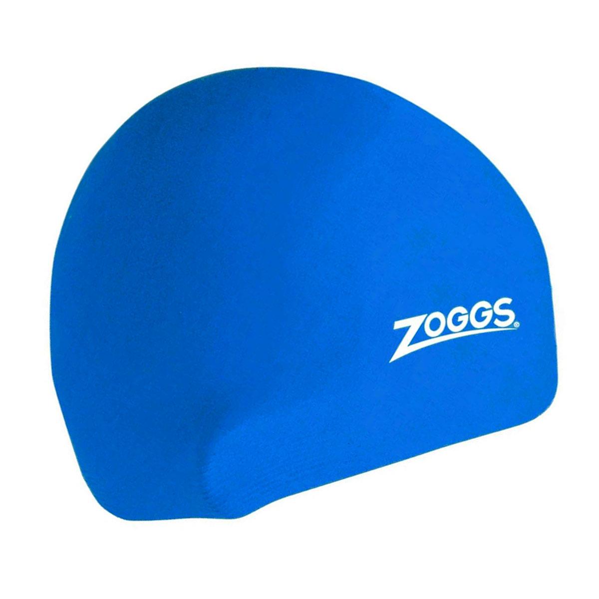 Zoggs Junior Silicone Swim Caps - Royal Blue-0