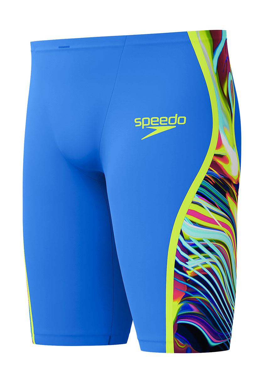 Speedo Fastskin LZR Pure Intent 2.0 Jammer - Molten Blur/Cobalt Pop-627769