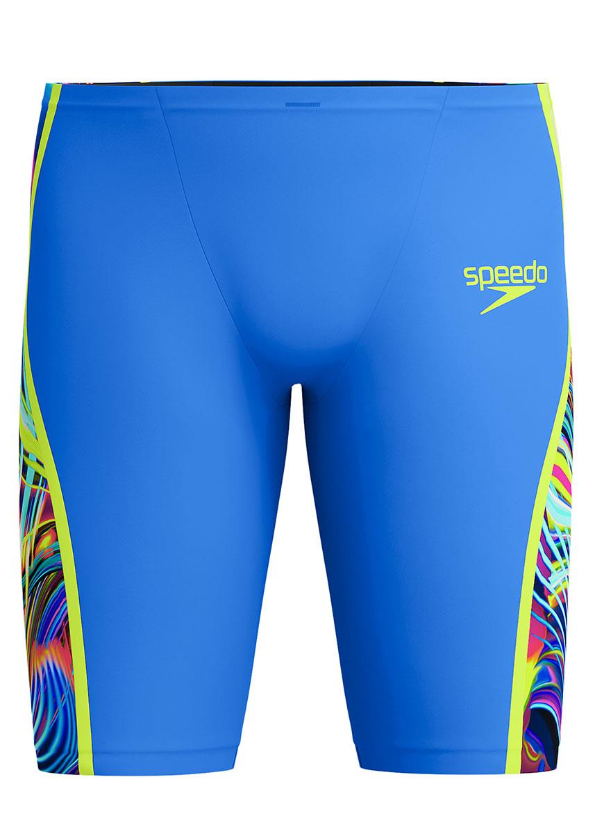 Speedo Fastskin LZR Pure Intent 2.0 Jammer - Molten Blur/Cobalt Pop-627771
