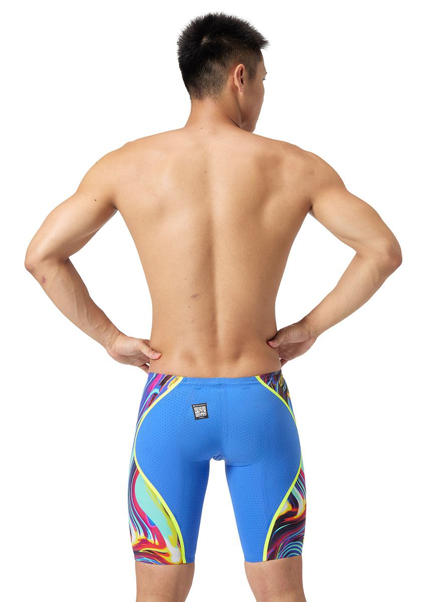 Speedo Fastskin LZR Pure Intent 2.0 Jammer - Molten Blur/Cobalt Pop-627766