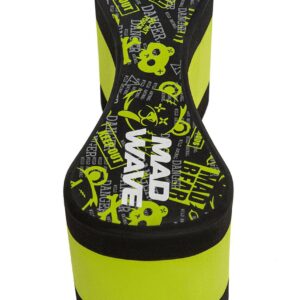 Mad Wave Printed Pull Buoy EXT - Lime