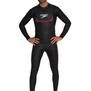 Speedo Men's Proton TSWM Fullsuit Wetsuit - Black / Red