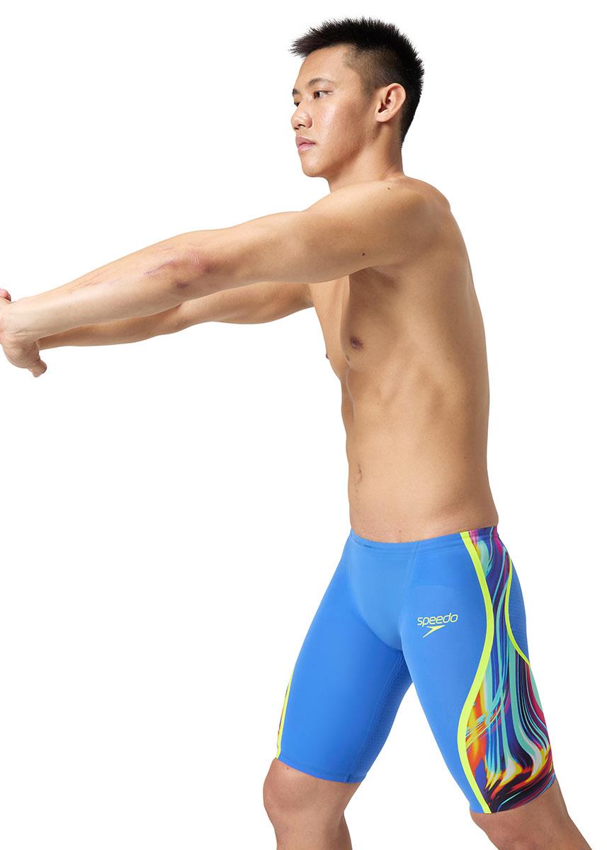 Speedo Fastskin LZR Pure Intent 2.0 Jammer - Molten Blur/Cobalt Pop-627768