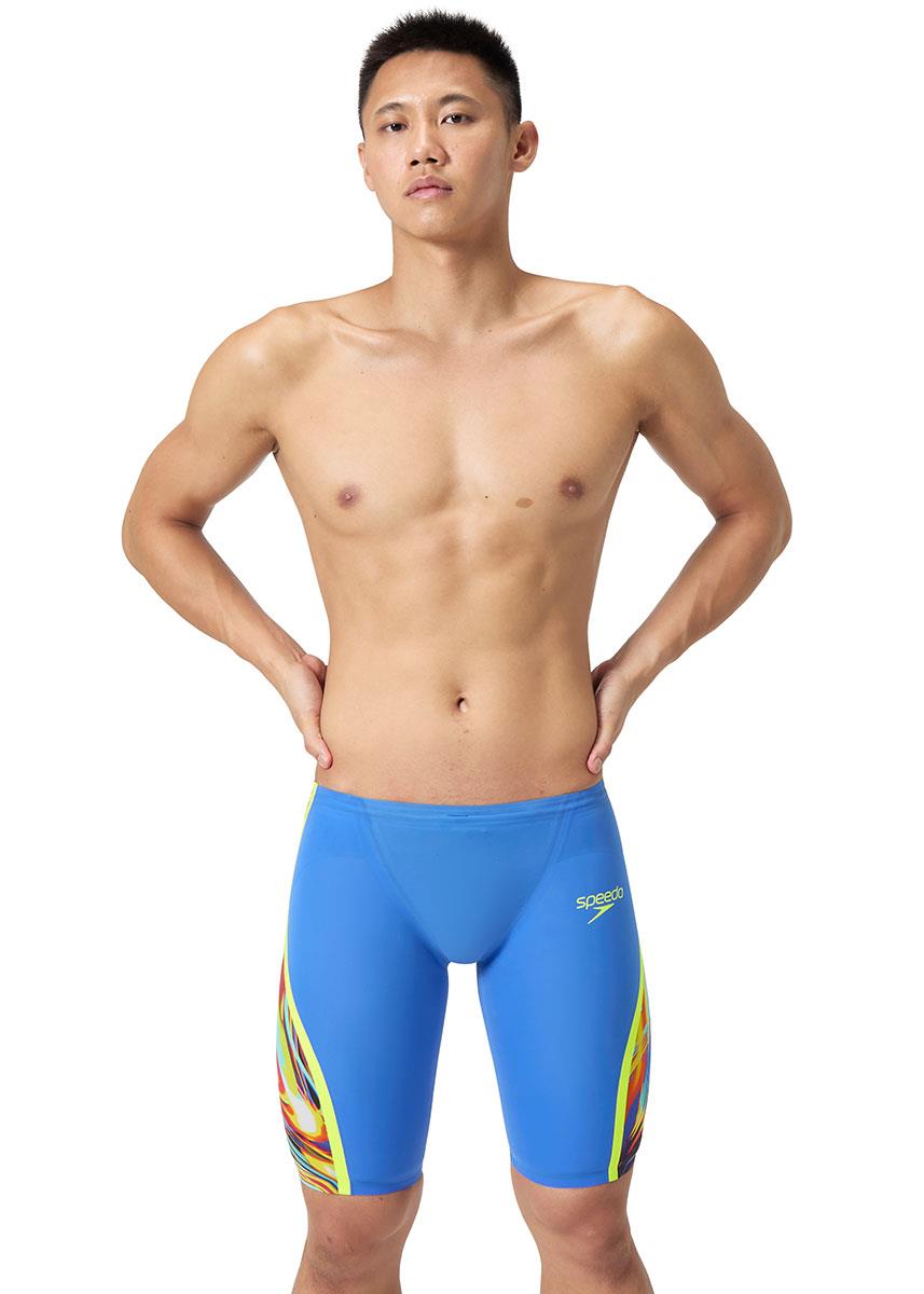 Speedo Fastskin LZR Pure Intent 2.0 Jammer - Molten Blur/Cobalt Pop-627767
