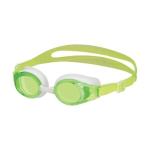 View Junior Squidjet Swimming Goggles - Light Green