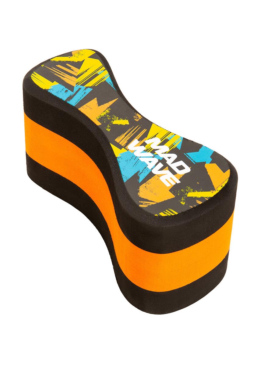 Mad Wave Printed Pull Buoy EXT - Orange-628432