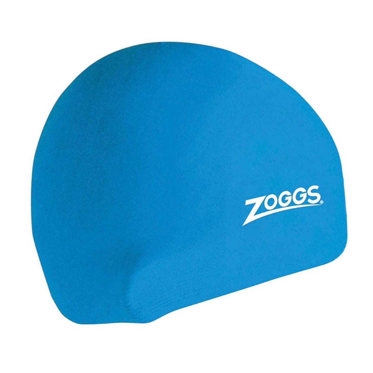 Zoggs Junior Silicone Swim Caps - Light Blue-0