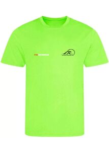 Livingston Swimming Club Custom T-Shirt - Electric Green