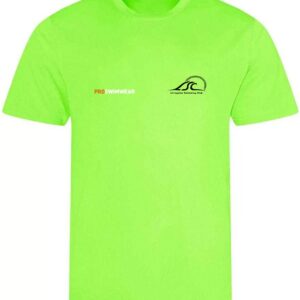 Livingston Swimming Club Custom T-Shirt - Electric Green-0