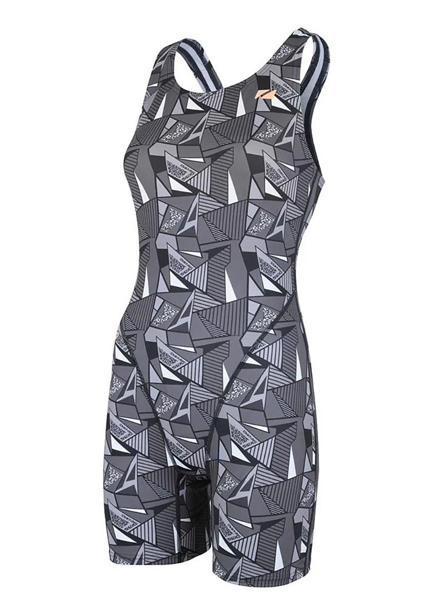 Zone3 Renew Openwater Short Leg Kneesuit - Black / Grey