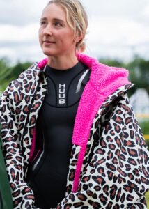 HUUB Changing Robe - Leopard Print / Pink