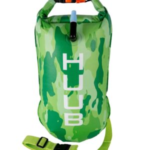 HUUB Safety Tow Float - Lime Camo