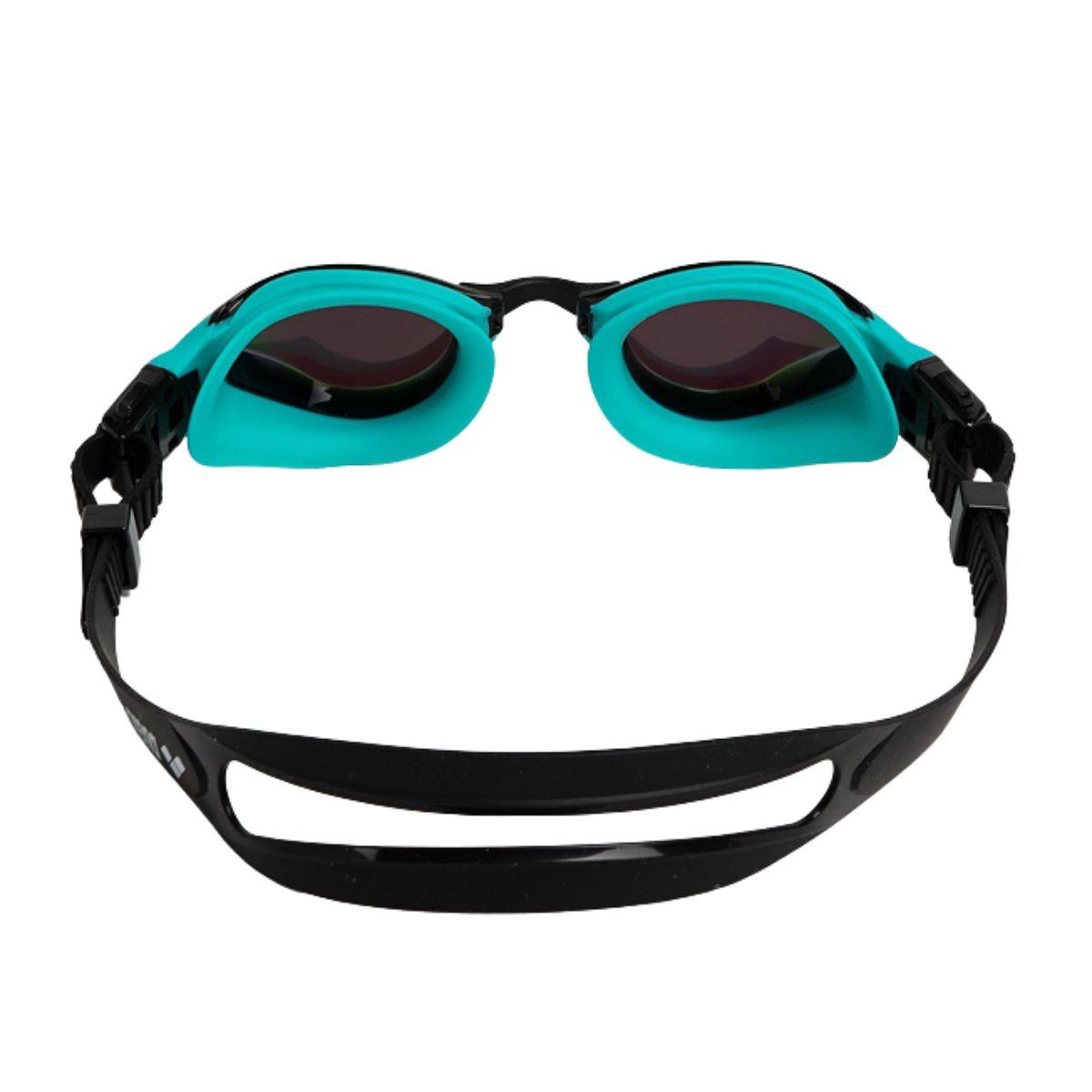 Arena Cobra Tri Swipe Mirrored Goggles - Emerald / Peacock-628924
