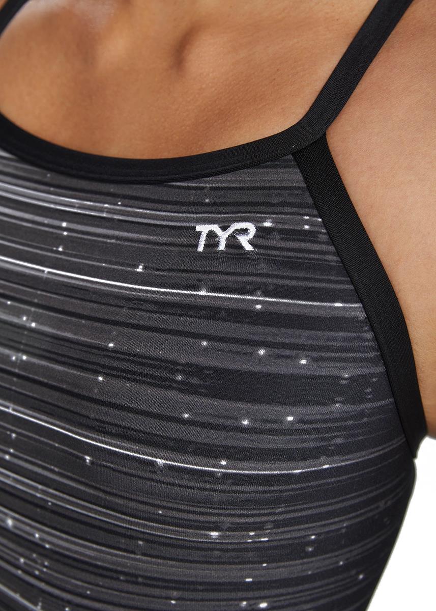 TYR DiamondFit Durafast Elite Speedwarp Swimsuit - Titanium-628700