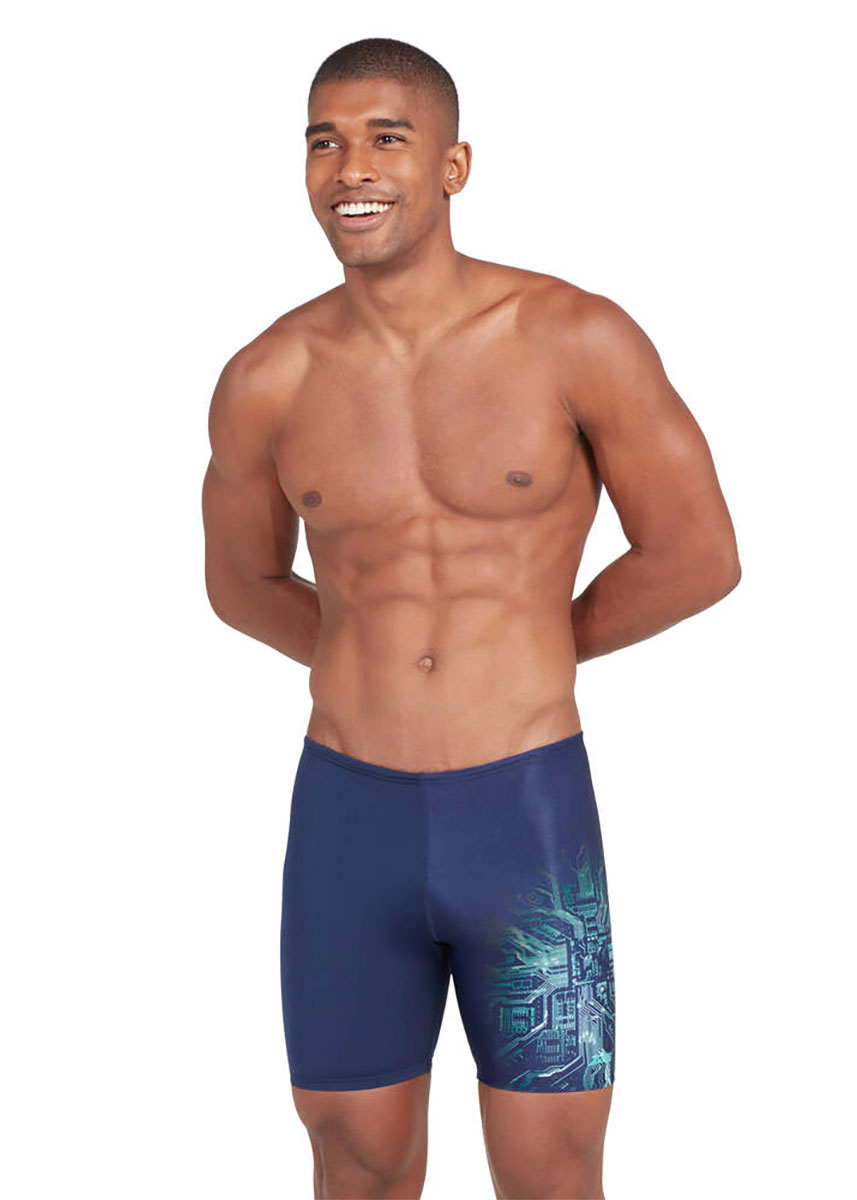 Zoggs Men's Terrain Mid Jammer - Cortex