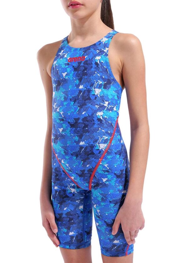 Arena Girls Powerskin ST NEXT Limited Edition Openback Kneesuit - Splashy Multi