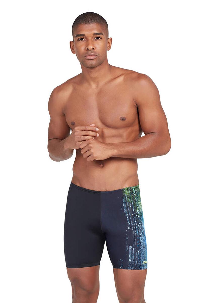 Zoggs Men's Terrain Mid Jammer - Grit-629517