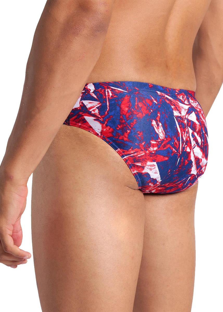 Arena Crackle Briefs - Navy / Red / Blue / White-629308