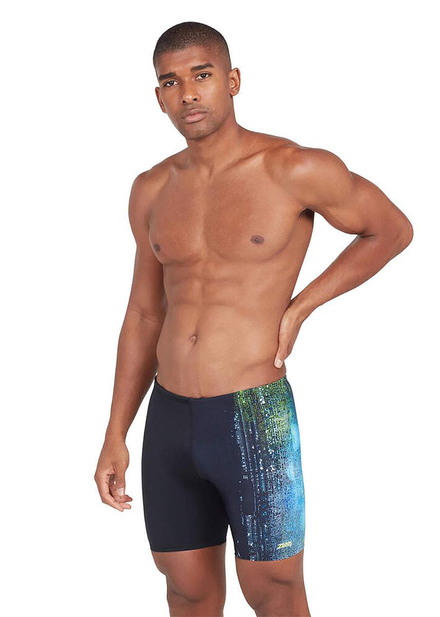 Zoggs Men's Terrain Mid Jammer - Grit-629516