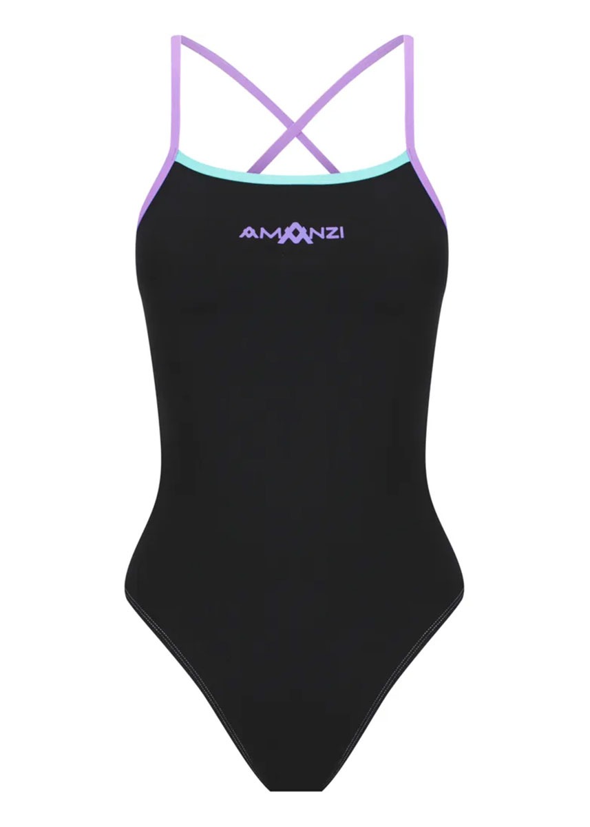 AMANZI Mystic Mint Tie Back One Piece Swimsuit-thumbnail