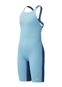 Speedo Fastskin Junior Endurance+ Max Openback Kneeskin - Sugar Blue / Nite