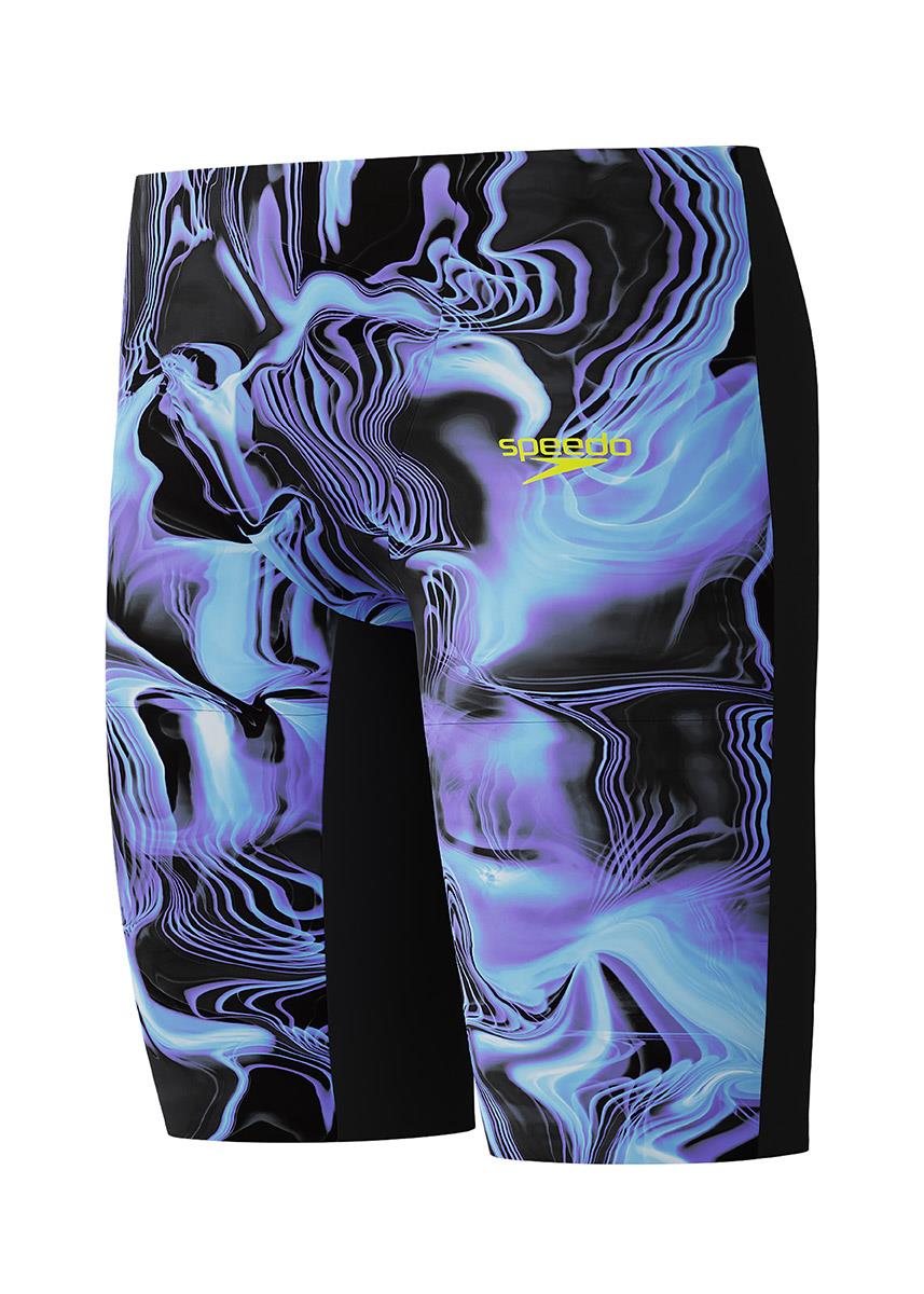 Speedo Fastskin Junior Endurance+ Max High Waisted Jammer - Lucent Glow / Black-630010