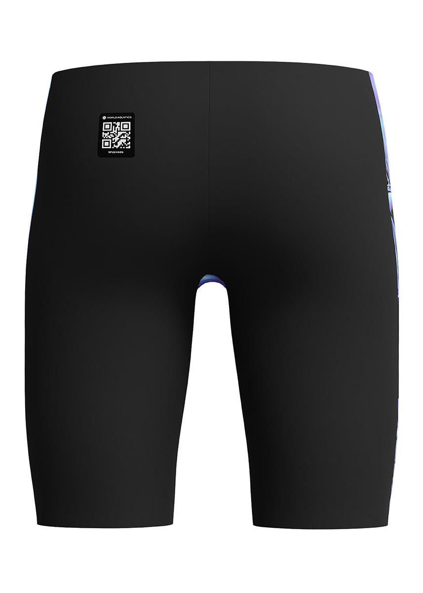 Speedo Fastskin Junior Endurance+ Max High Waisted Jammer - Lucent Glow / Black-630009