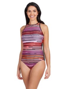 Zoggs Women's Morocco Hi Cross X Back Swimsuit