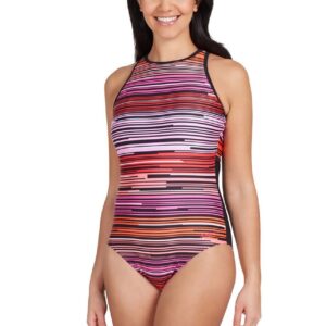 Zoggs Morocco Hi Cross X Back Swimsuit